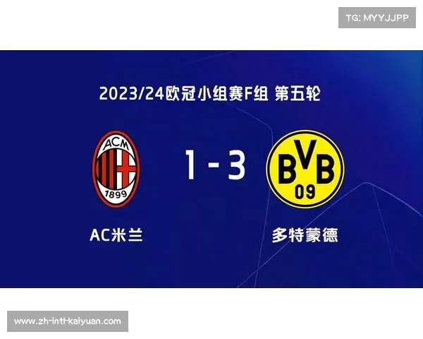 AC米兰与多特蒙德对决分析 死亡之组悬念依旧扑朔迷离